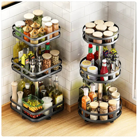 Estante multifuncional para cocina.